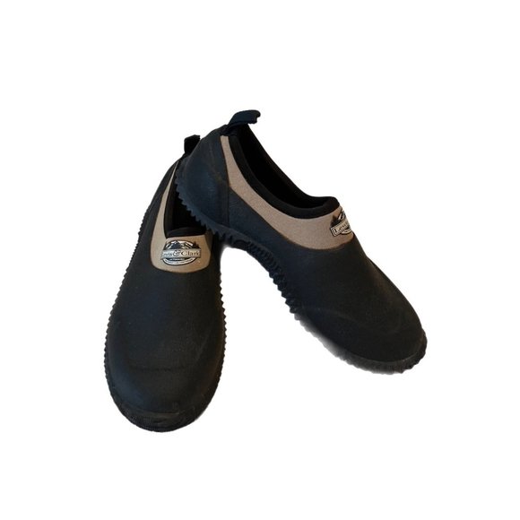 Lewis Clark Muck Shoes Outdoor Vulcanized Rubber Utility Water Boat Garden Sz 7 - Picture 2 of 7